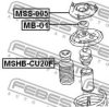 FEBEST MSS-005 Mounting, shock absorbers